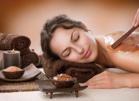 Chocolate body wrap