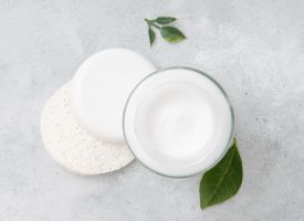 White winter scrub 