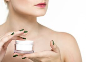 Gold face cream