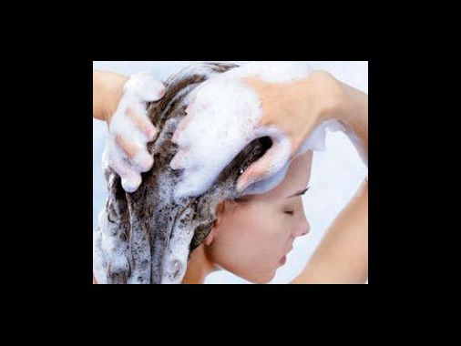 Powder shampoo to rehydrate